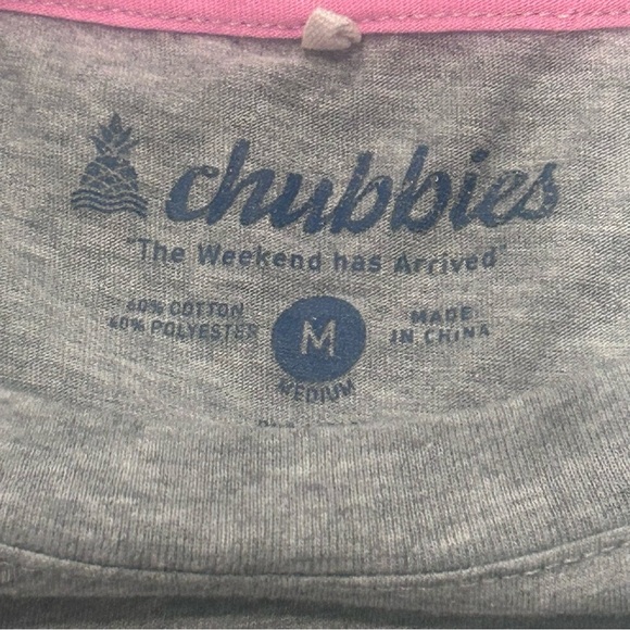 Chubbies Men’s TShirt. Size Medium. - Picture 2 of 4